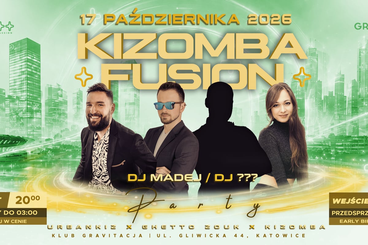 Okładka wydarzenia Kizomba Fusion Party